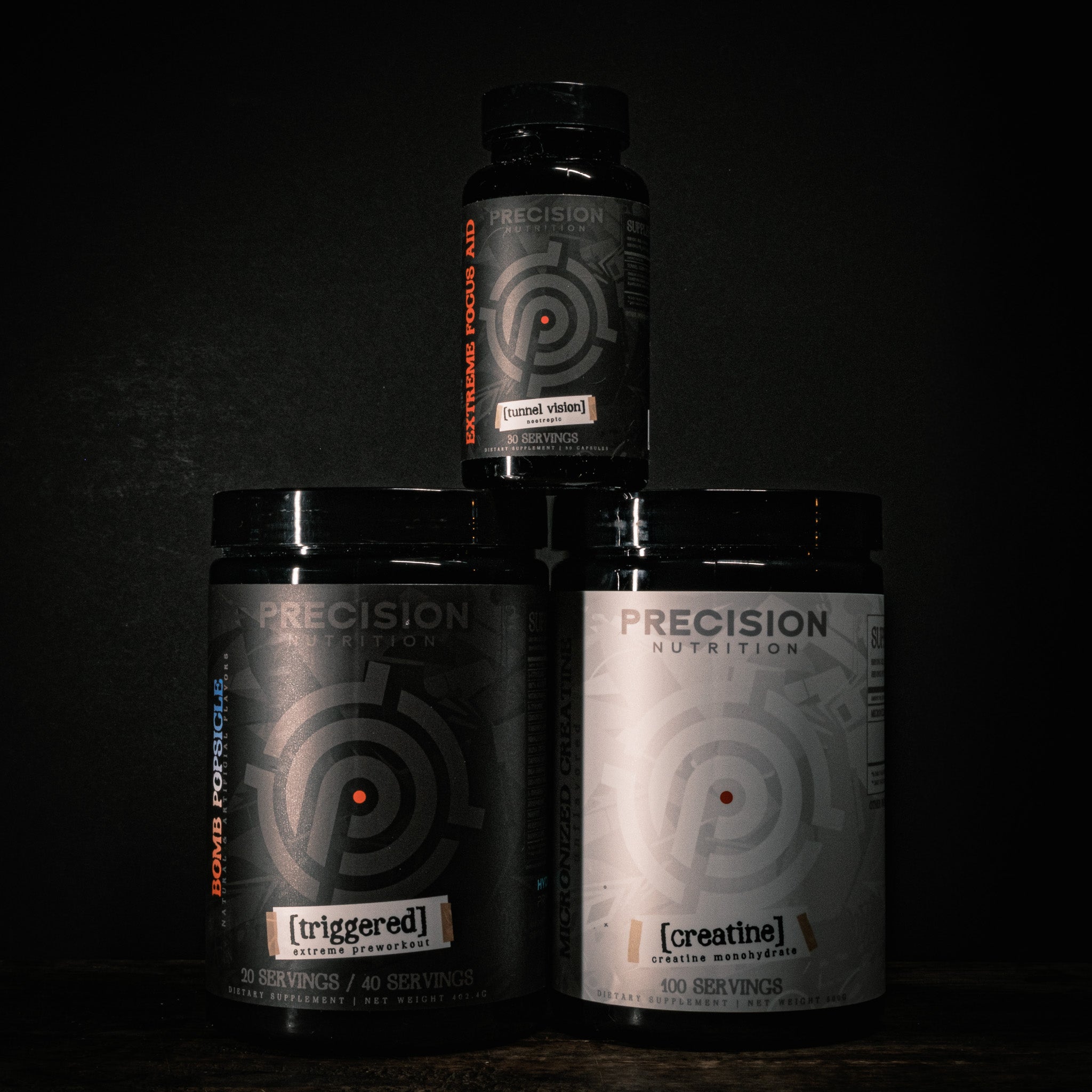 Triggered + Creatine + Tunnel Vision Stack